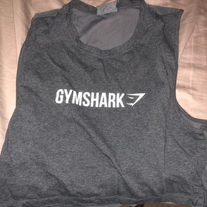 Gymshark cropped sleeveless tank